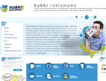 Tablet Screenshot of kubkireklamowe.co